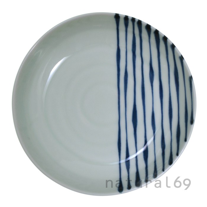 和食器 おしゃれ 波佐見焼 皿 康創窯 染付絵変り 14.5cm取皿 natural69