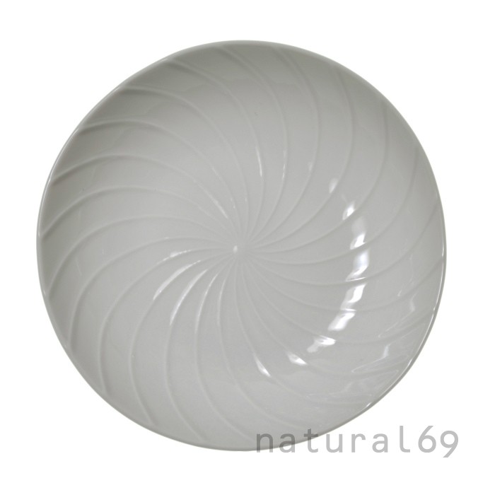 白山陶器 和食器 おしゃれ 皿 波佐見焼 シェル 取皿 中皿 natural69