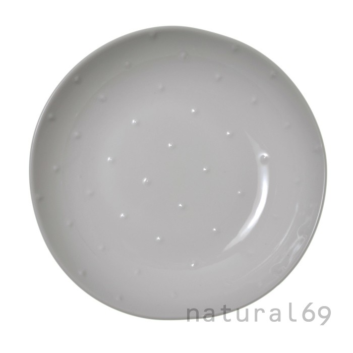 白山陶器 和食器 おしゃれ 皿 波佐見焼 シェル 取皿 中皿 natural69