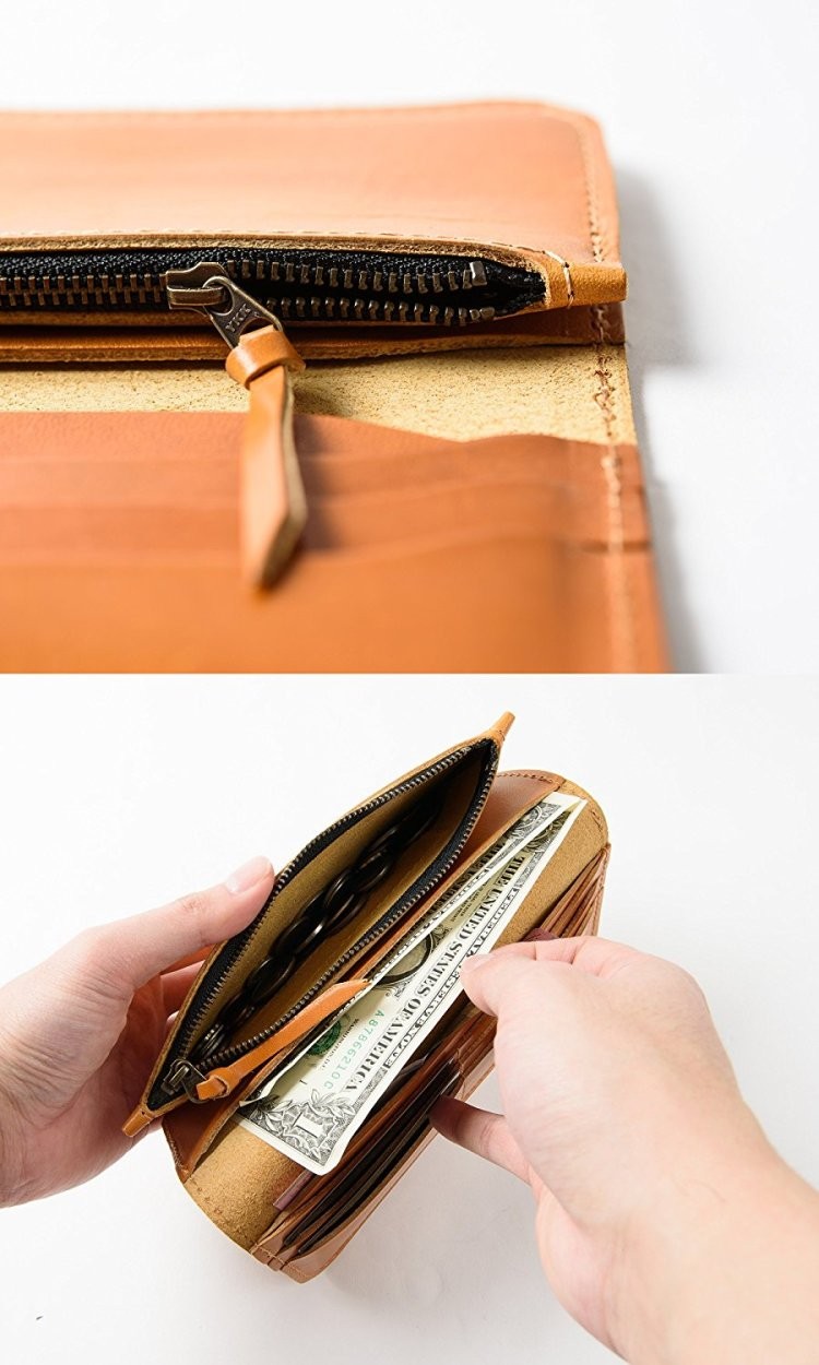 120%正規■栃木レザー 本革 長財布 職人技 MADE IN JAPAN■BK/黒