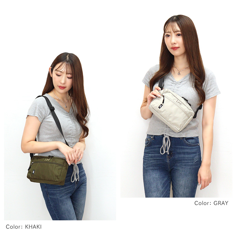 Lee（リー） ショルダーバッグ ミニショルダー 撥水加工 はっ水 肩掛け