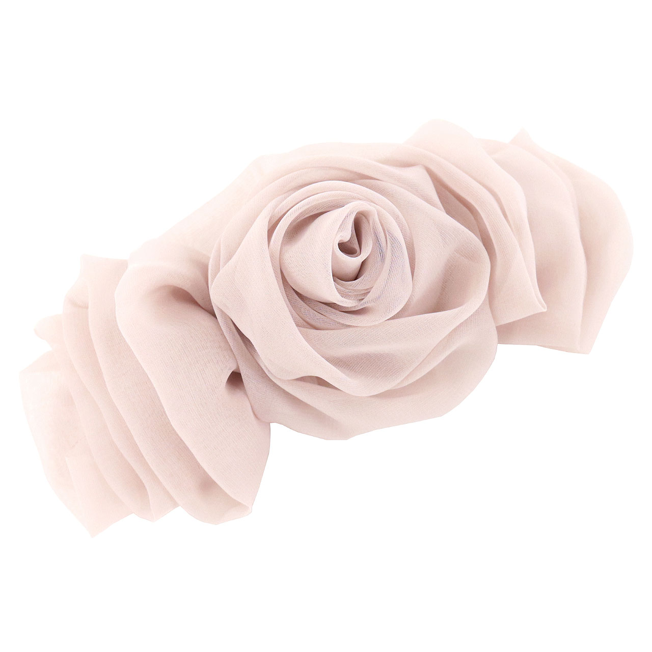 NATURAL BERRY ローズモチーフバレッタ バレッタ 韓国 大きめ  