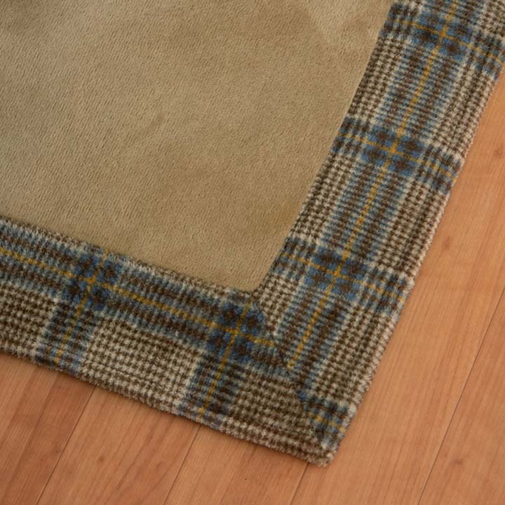 洗えるラグカーペット カリス 185x185cm ikwashableragucarpetkarisu185x185cmナチュラル