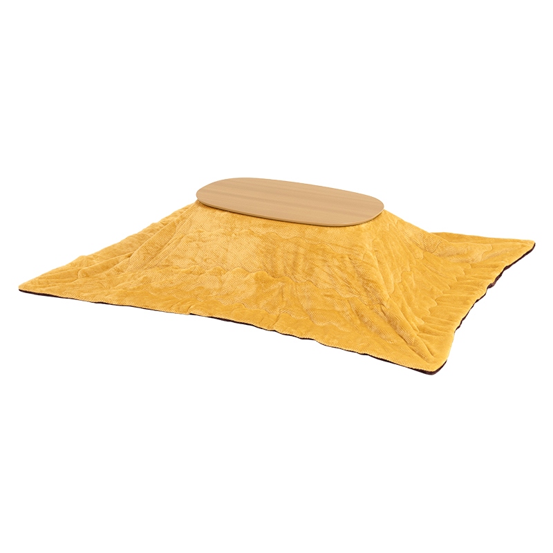 こたつセット こたつ 幅90×奥行50×高さ35.5cm 掛ふとん 210×170cm こたつ＋うす掛け布団 ２点セット カルミナビケの画像