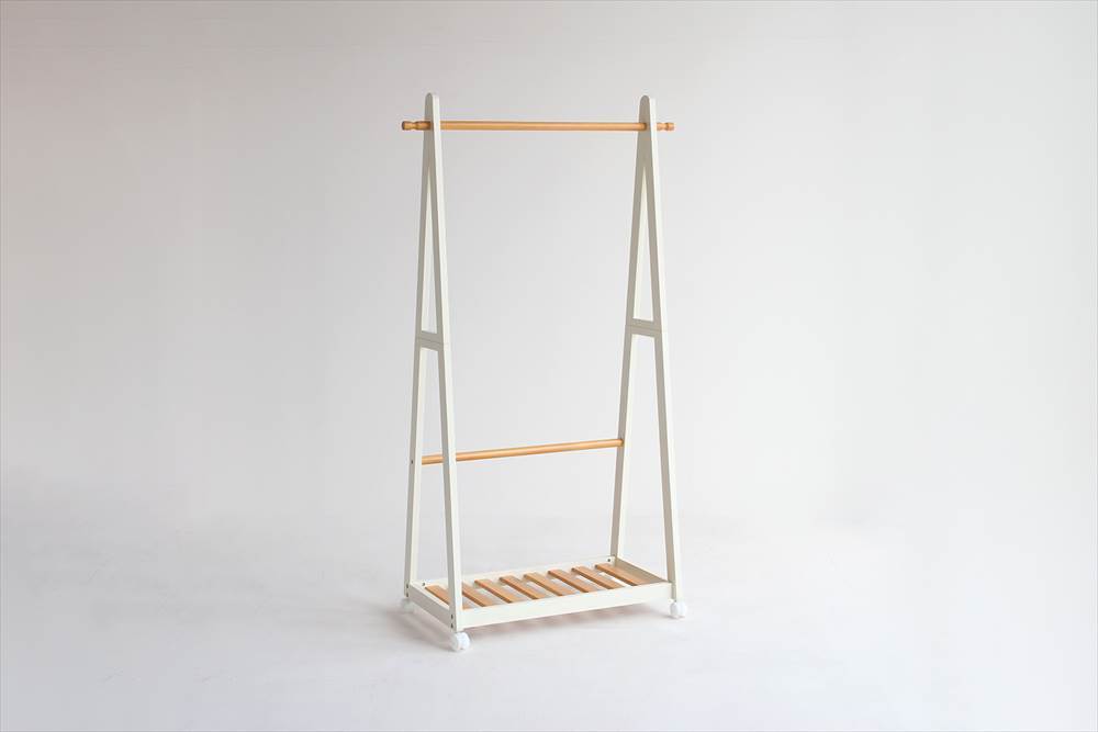 ハンガーラック ツートンハンガー 幅85cm 奥行39.5cm 高さ150cm