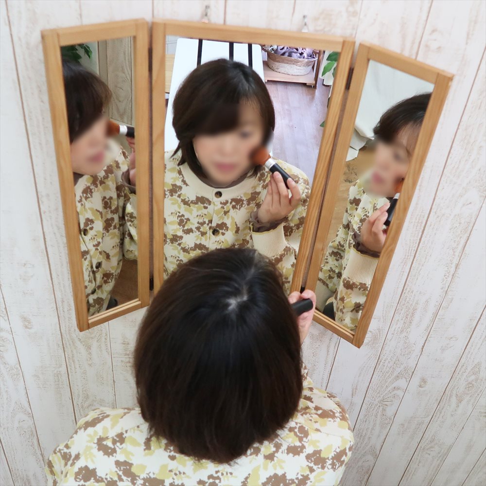 三面鏡 壁掛け 姿見 鏡 日本製 木製 姿見鏡 ドレッサー ウォール 三面鏡 壁掛け 姿見 鏡 日本製 木製 姿見鏡 ドレッサー ウォール