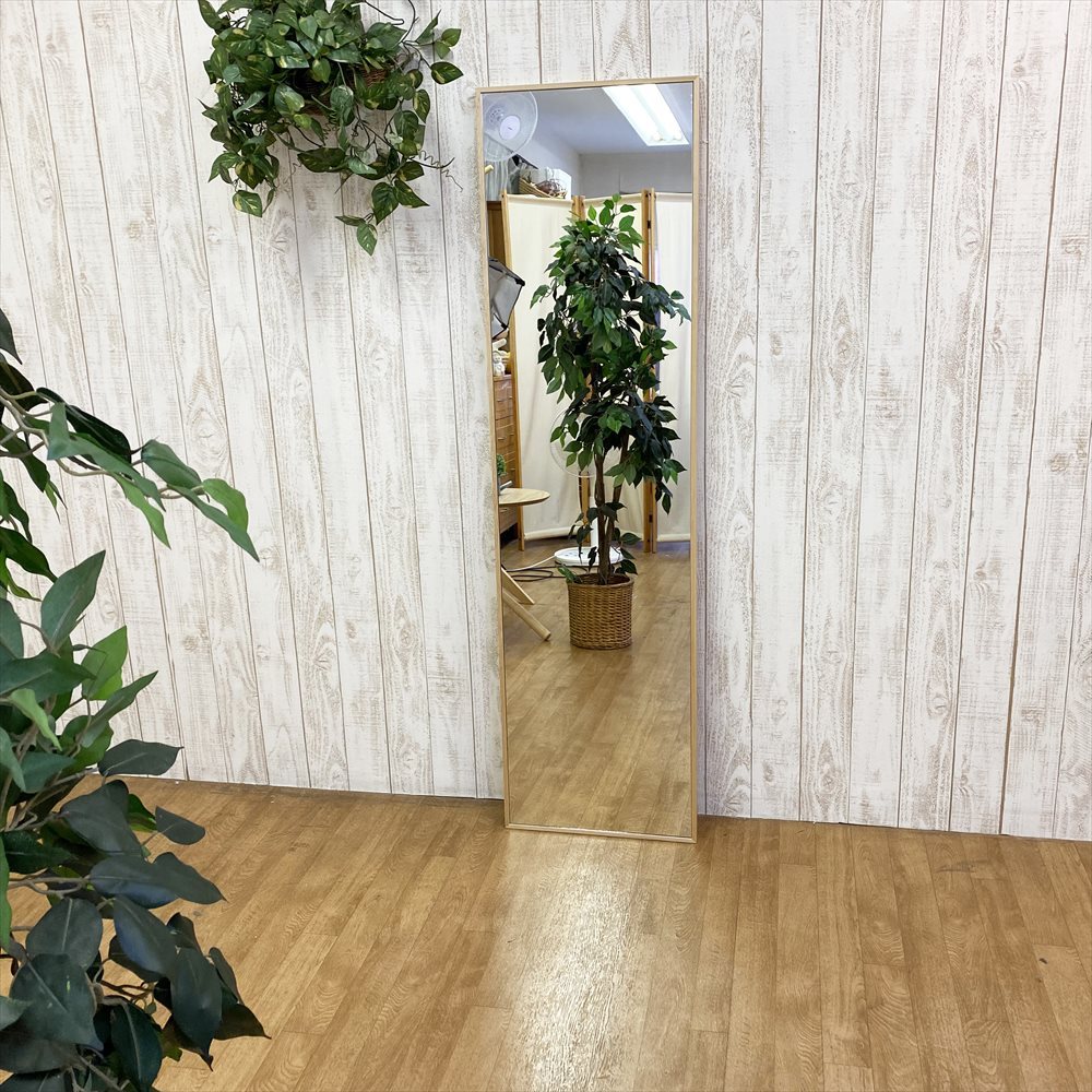 鏡 壁掛け 鏡 全身 姿見 日本製 おしゃれ ウォールミラー 木製 姿見