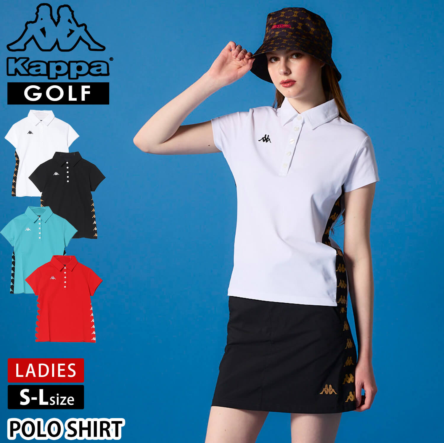 Kappa（カッパ） Kappa GOLF ゴルフ ゴルフウェア ポロシャツ 