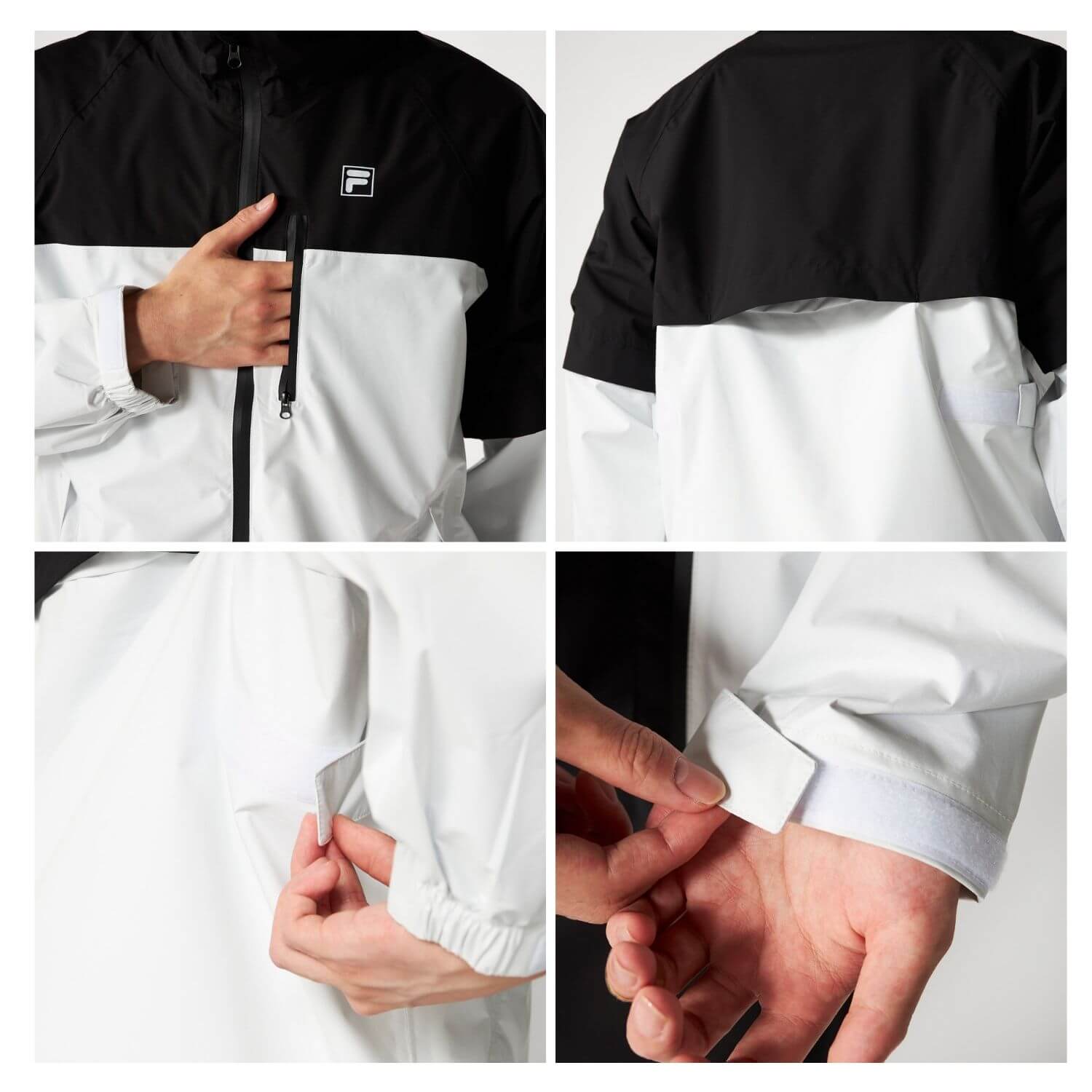 FILA GOLF レインウェア 上下セット メンズ レディース 防水 超撥水