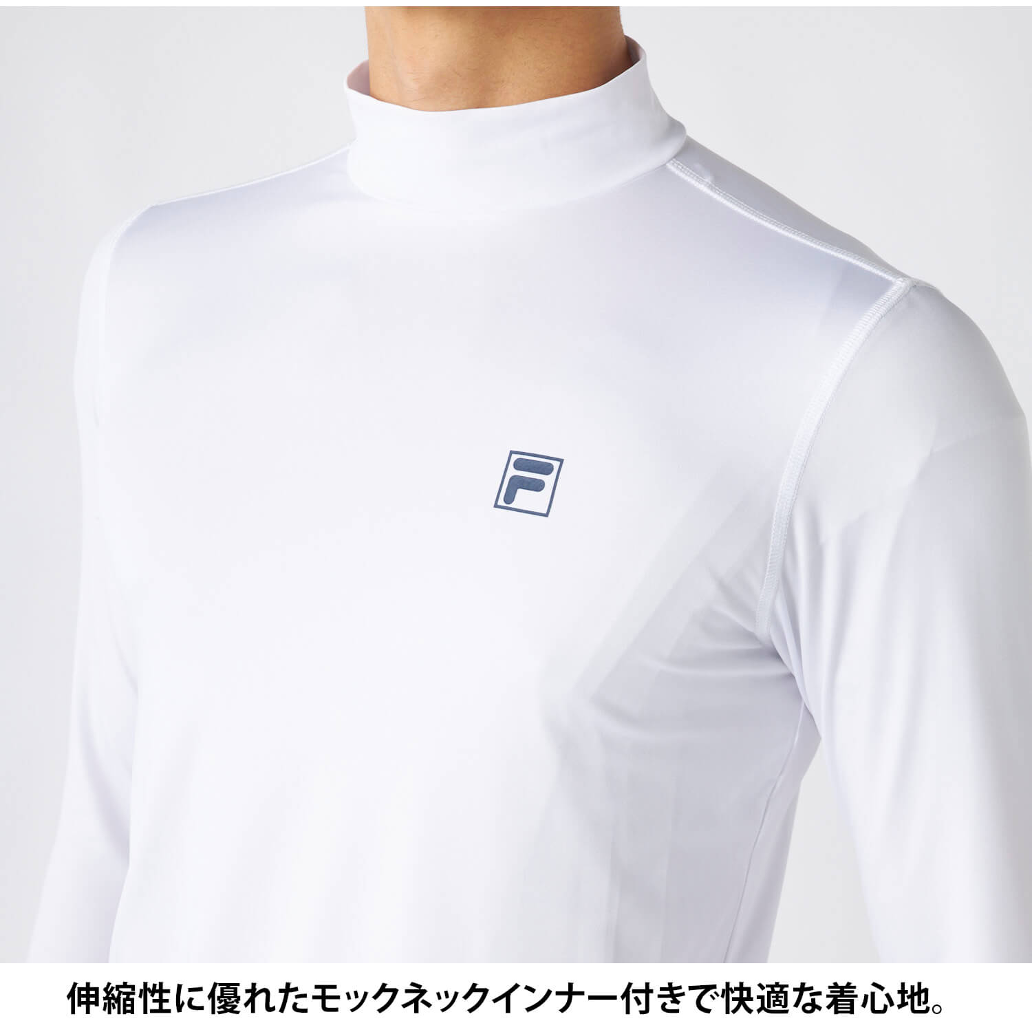 FILA GOLF 特価 フィラゴルフ ゴルフウェア ハーフジップ半袖シャツ