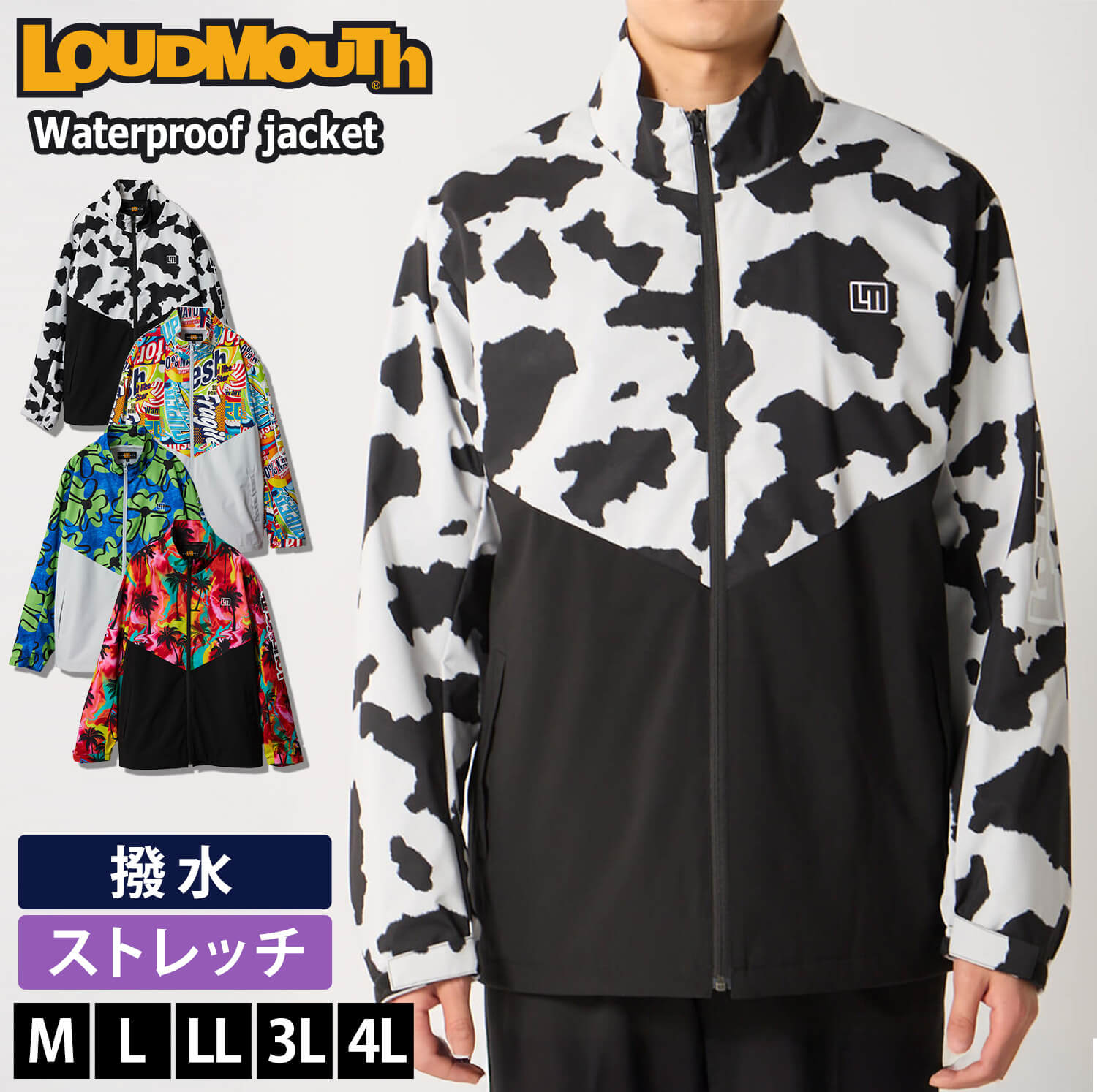 LOUDMOUTH（ラウドマウスゴルフ） 特価 ラウドマウス ゴルフ メンズ 撥