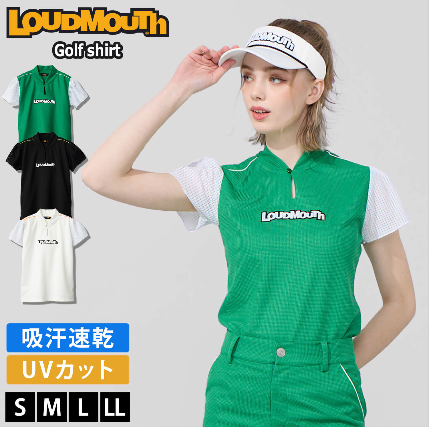 シャツ/ブラウス 【Loudmouth:ラウドマウス】半袖シャツ ゴルフ