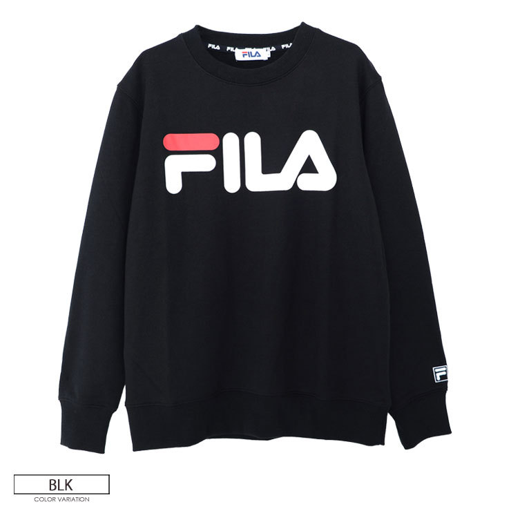 フィラ FILA トレーナー 裏毛 裏起毛 メンズ スウェット ブランド 韓国 秋 冬 服 スポーツ 長袖 部屋着 ルームウェア karlas