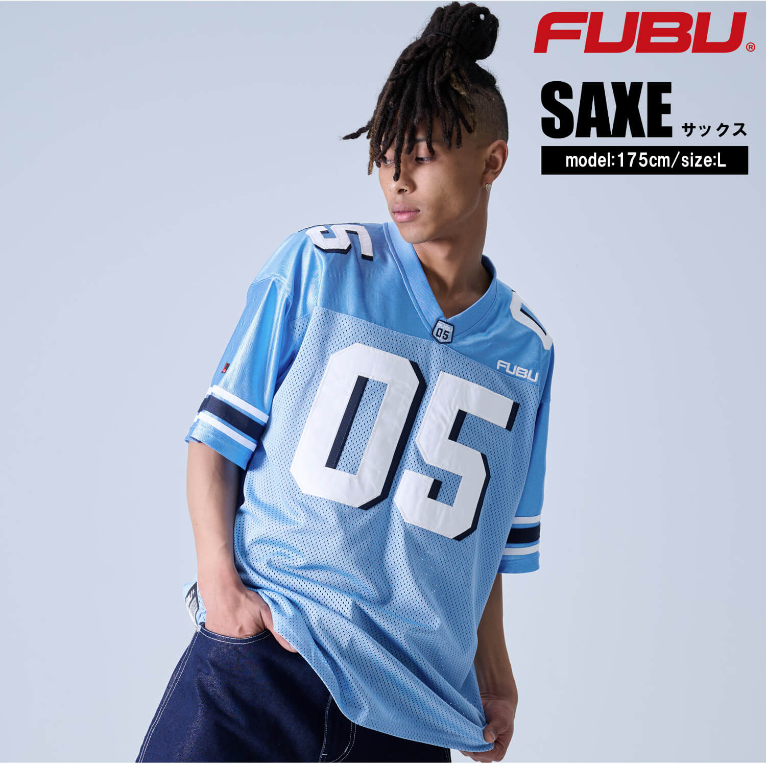 FUBU（フブ） ゲームシャツ メンズ 半袖 シャツ ヒップホップ 古着風