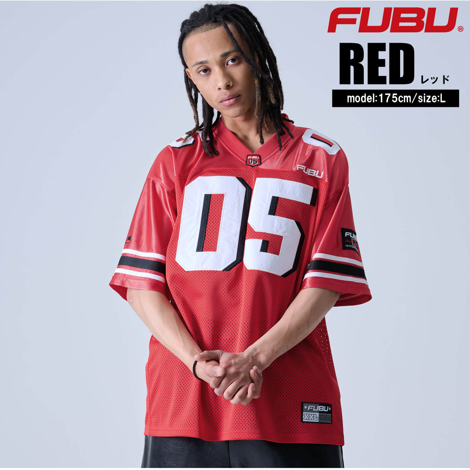 FUBU（フブ） ゲームシャツ メンズ 半袖 シャツ ヒップホップ 古着風