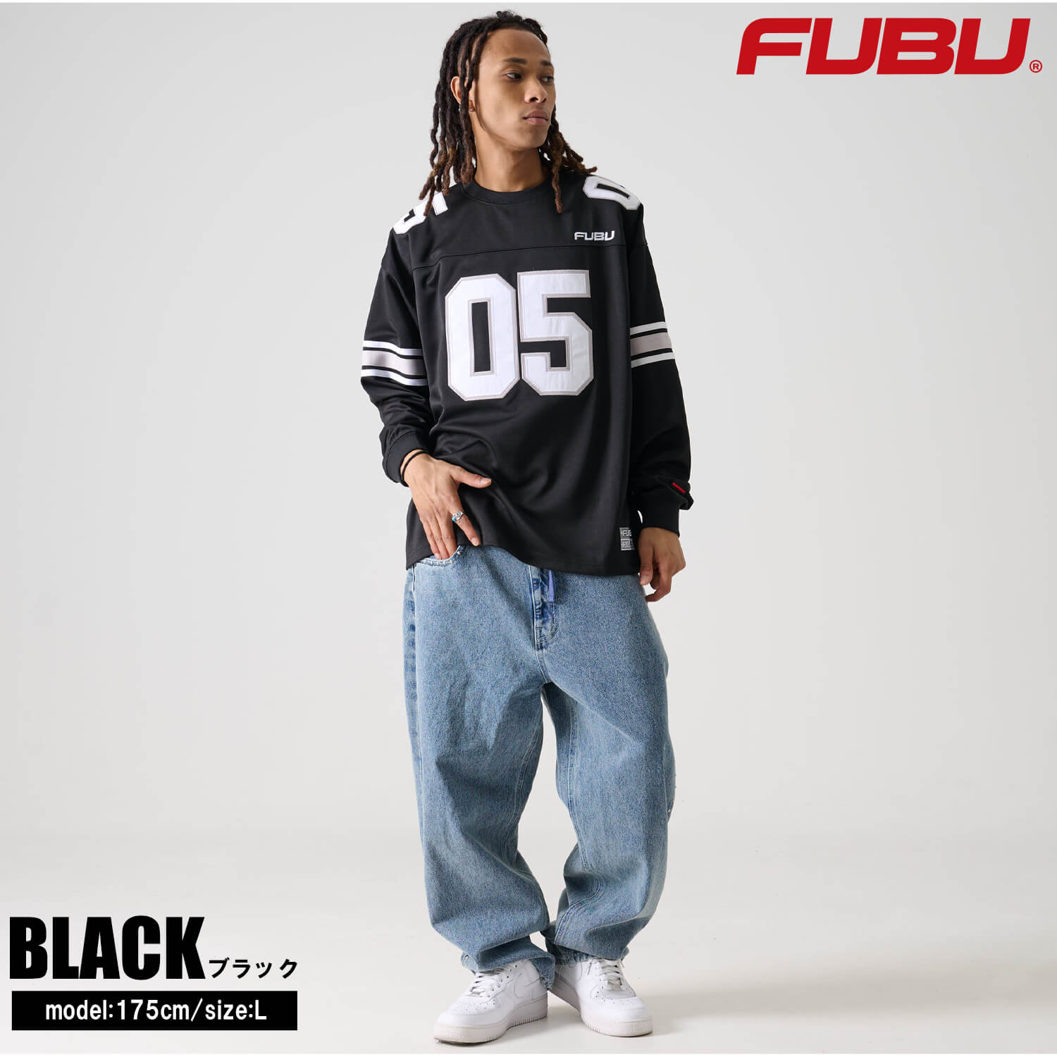 FUBU(フブ) シャツ メンズ 長袖 ゲームシャツ 春 秋 冬 Vネック プル FUBU(フブ) シャツ メンズ 長袖 ゲームシャツ 春 秋 冬 Vネック プル