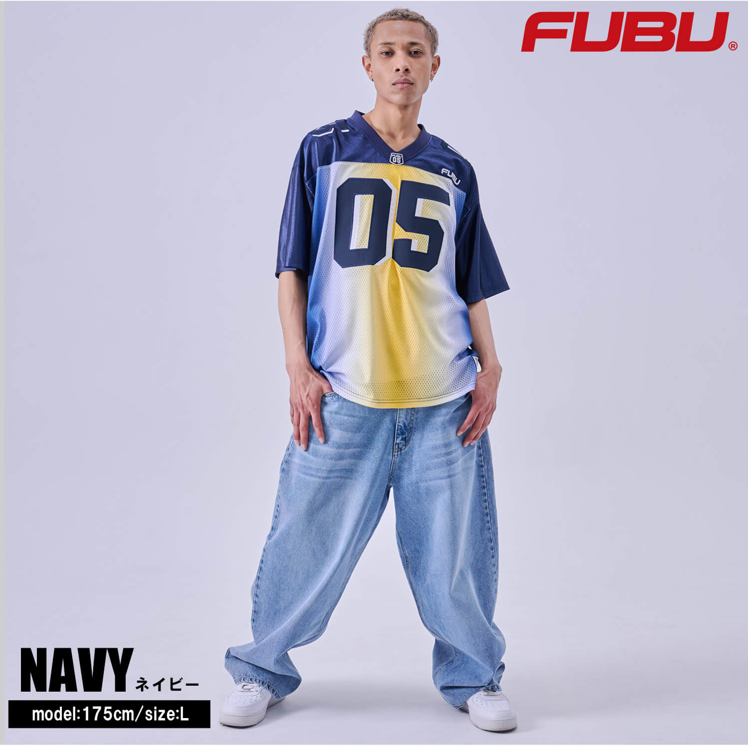 FUBU（フブ） P5倍 ゲームシャツ 半袖 メンズ レディース ナンバー