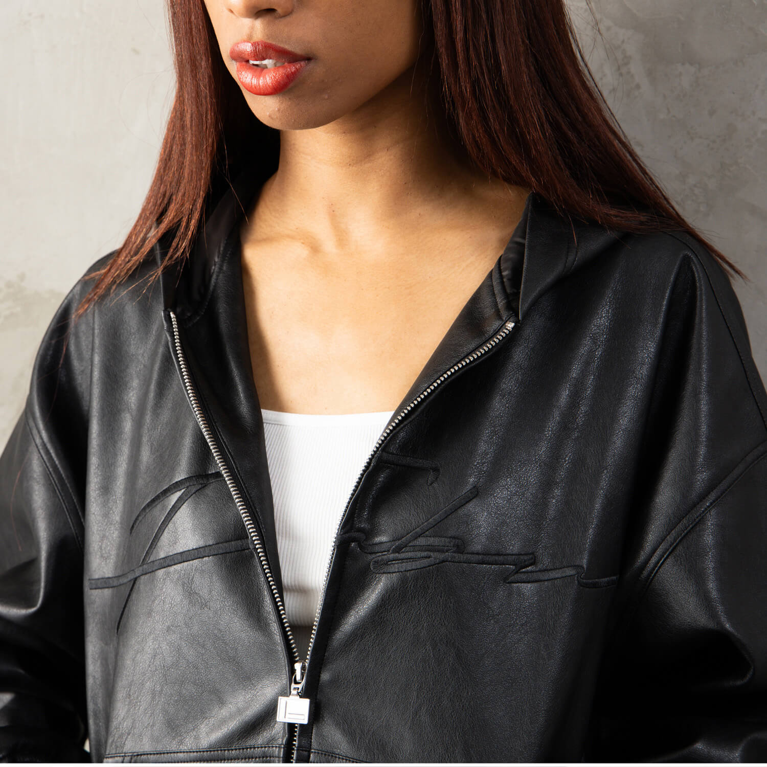 FUBU（フブ） レザージャケット メンズ レディース フェイクレザー