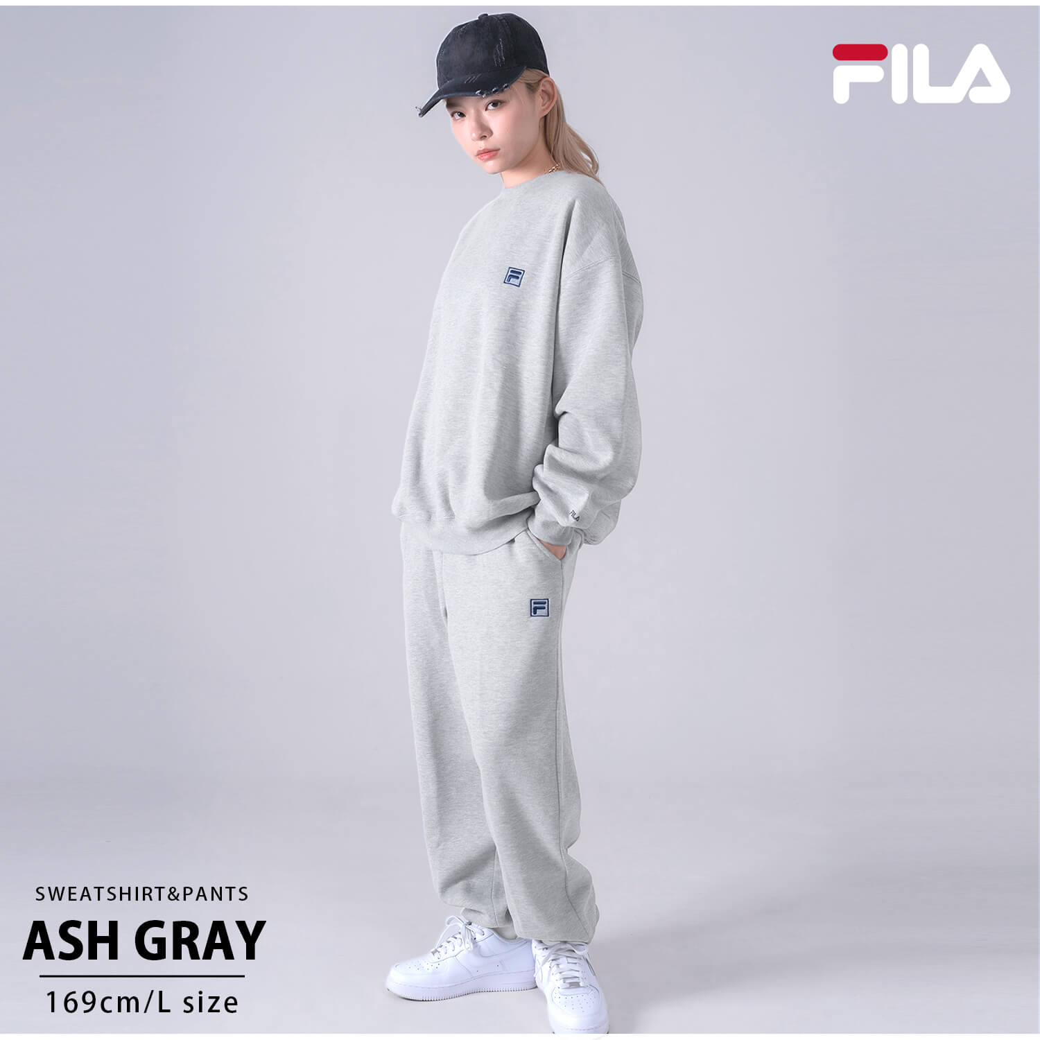 FILA（フィラ） 特価 メンズ スウェット 上下セット 裏毛 セットアップ