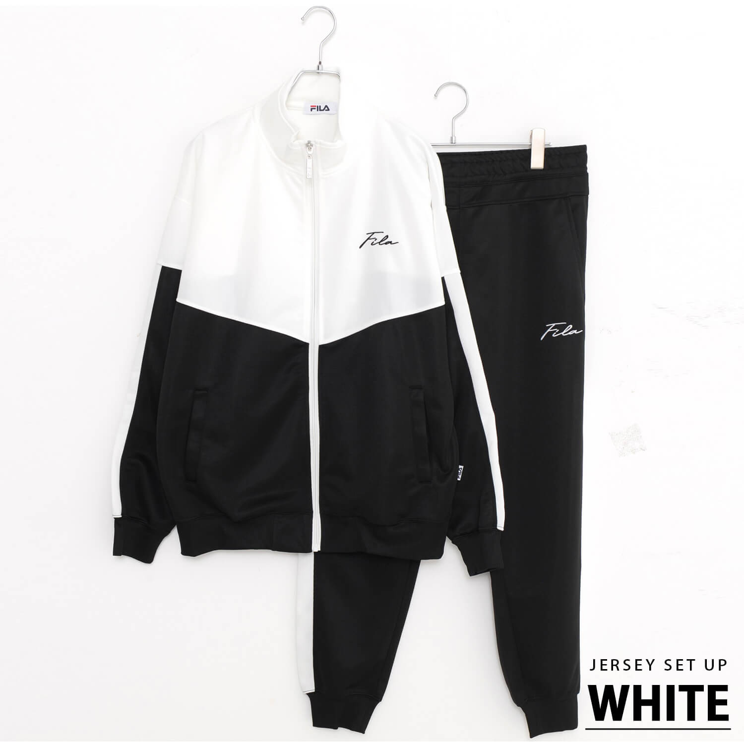 FILA（フィラ） 特価 ジャージ メンズ レディース 上下セット 長袖
