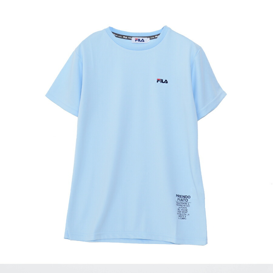 Fila フィラ Tシャツ レディース 半袖 Uvカット 丸首 スポーツウェア ランニング ゴルフ テニス ホームウェア ブランド おしゃれ 可愛い Fl1550 Fl1550 ナチュラルポット 通販 Yahoo ショッピング
