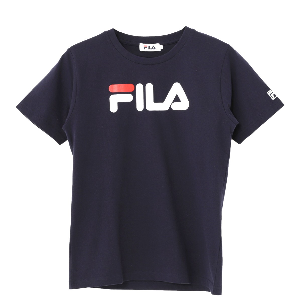 フィラ FILA デカロゴプリントTシャツ レディース Tシャツ ホワイトブラック ベージュ ネイビ...