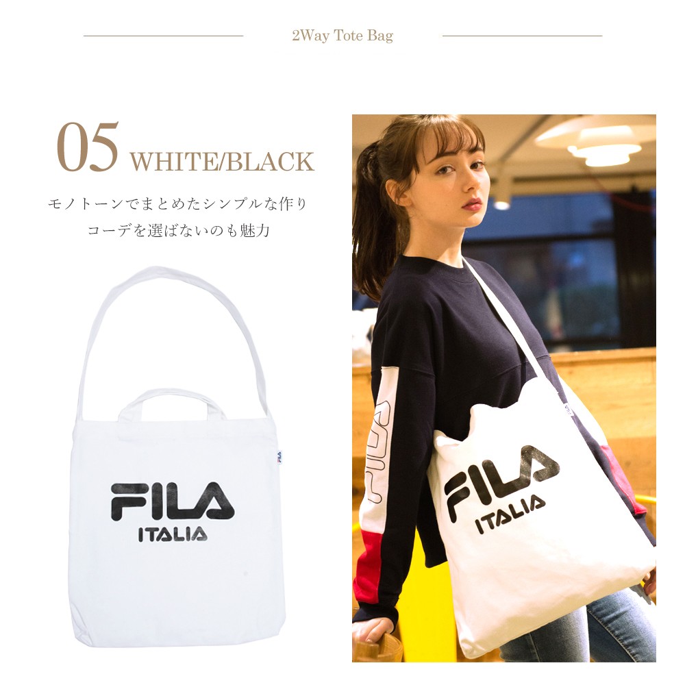 FILA フィラ トートバッグ ショルダーバッグ レディース メンズ 2way