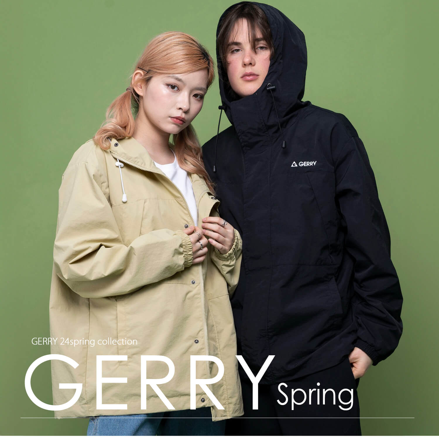 GERRY（ジェリー） 特価 ナイロンジャケット マウンテンパーカー 