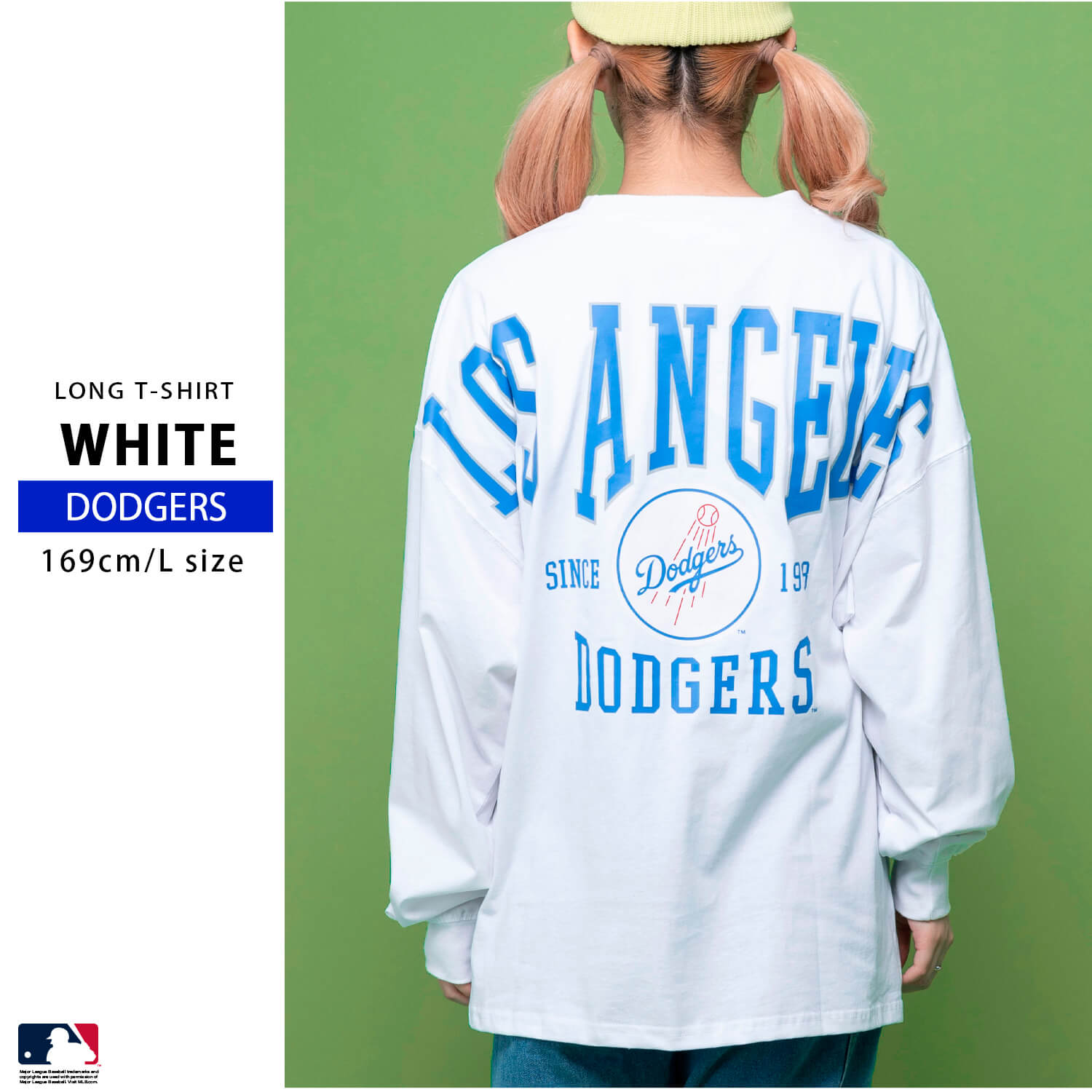 MLB 特価 MLB Tシャツ長袖 ロンT 綿100% ドジャース ヤンキース
