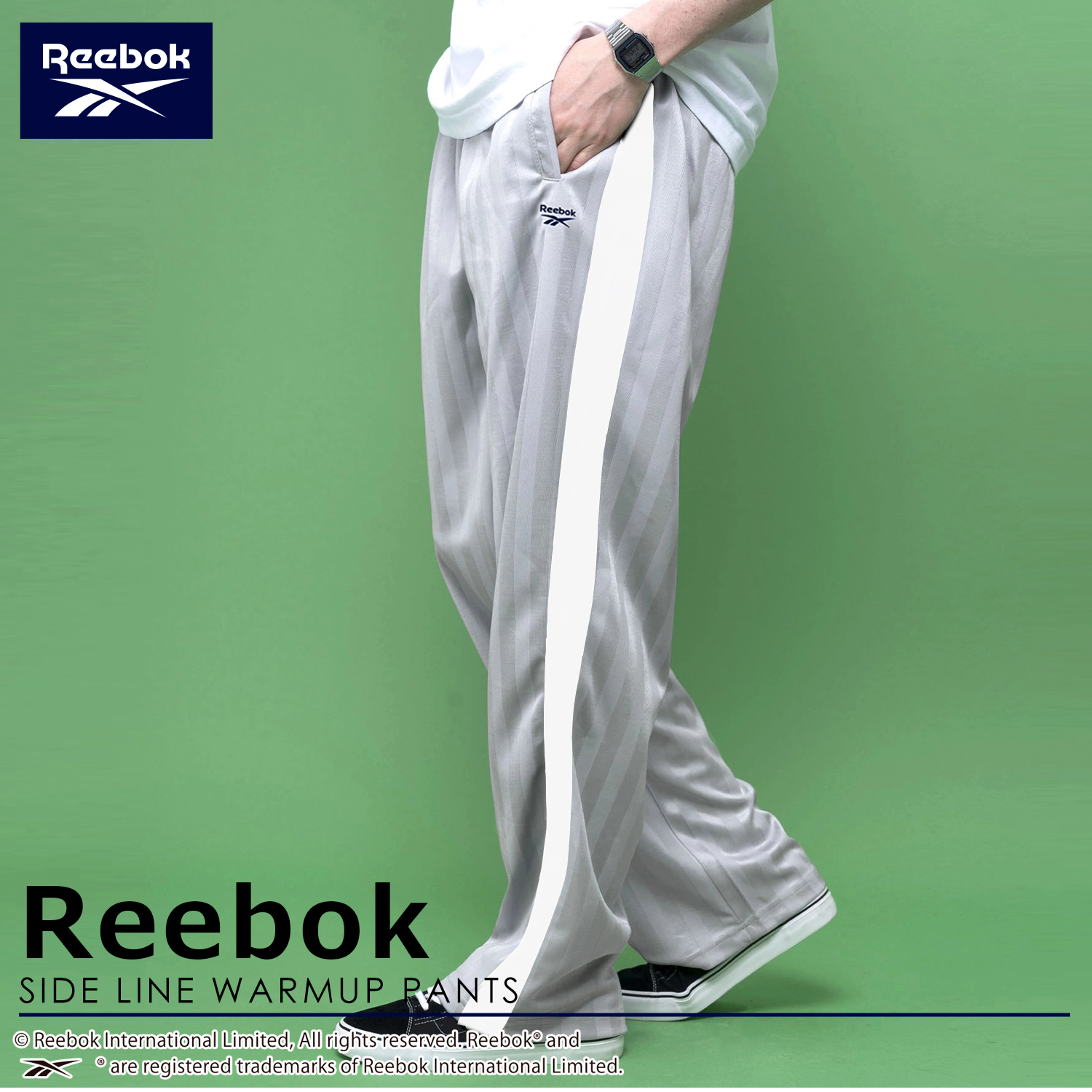 Reebok（リーボック） ジャージパンツ メンズ レディース スジャージ