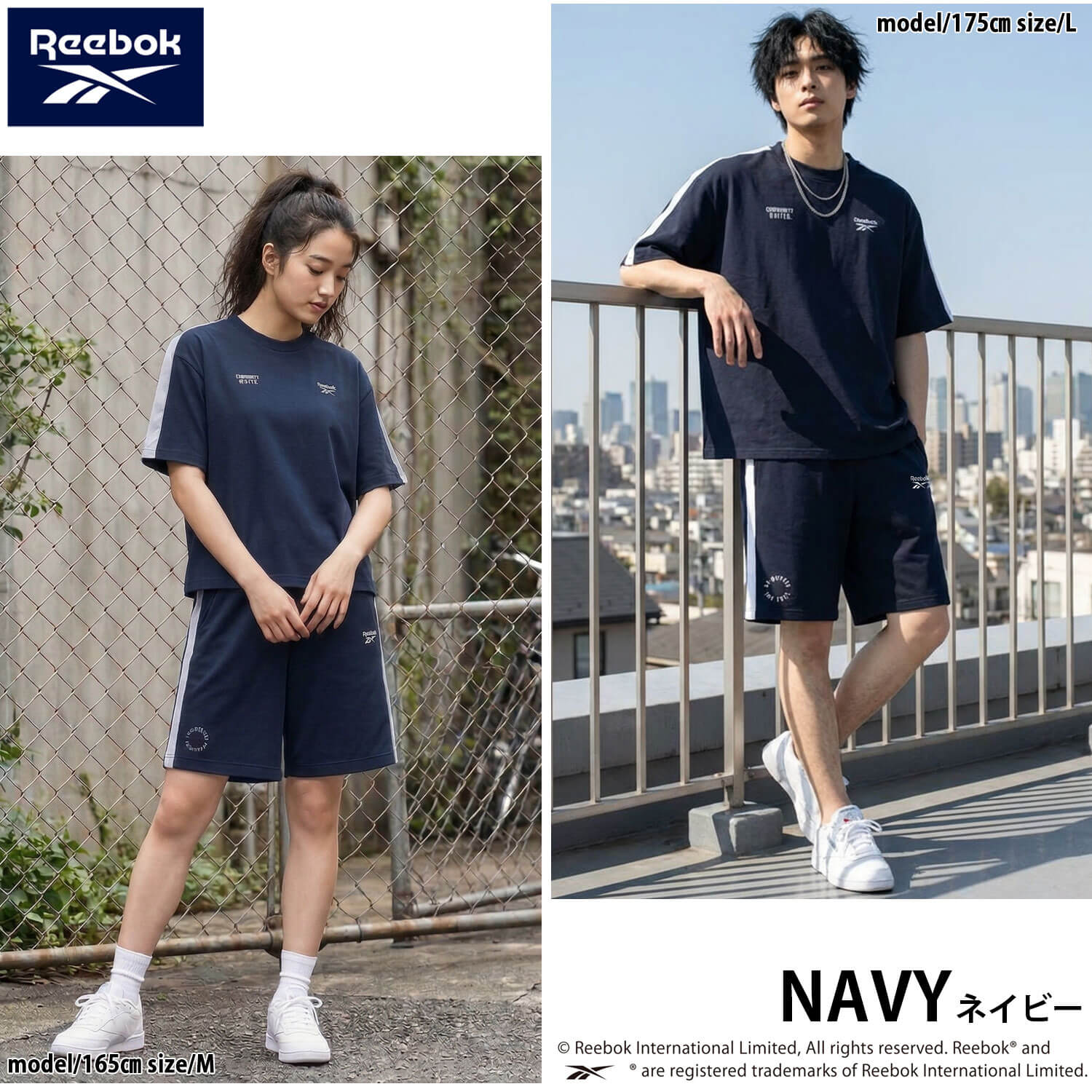 Reebok（リーボック） 特価 セットアップ 半袖 上下セット メンズ