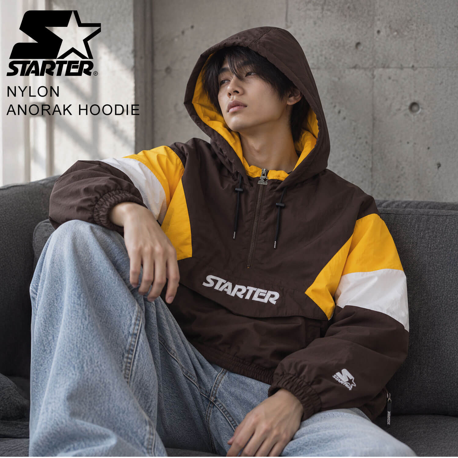 STARTER（スターター） 予約 アノラックパーカー メンズ レディース