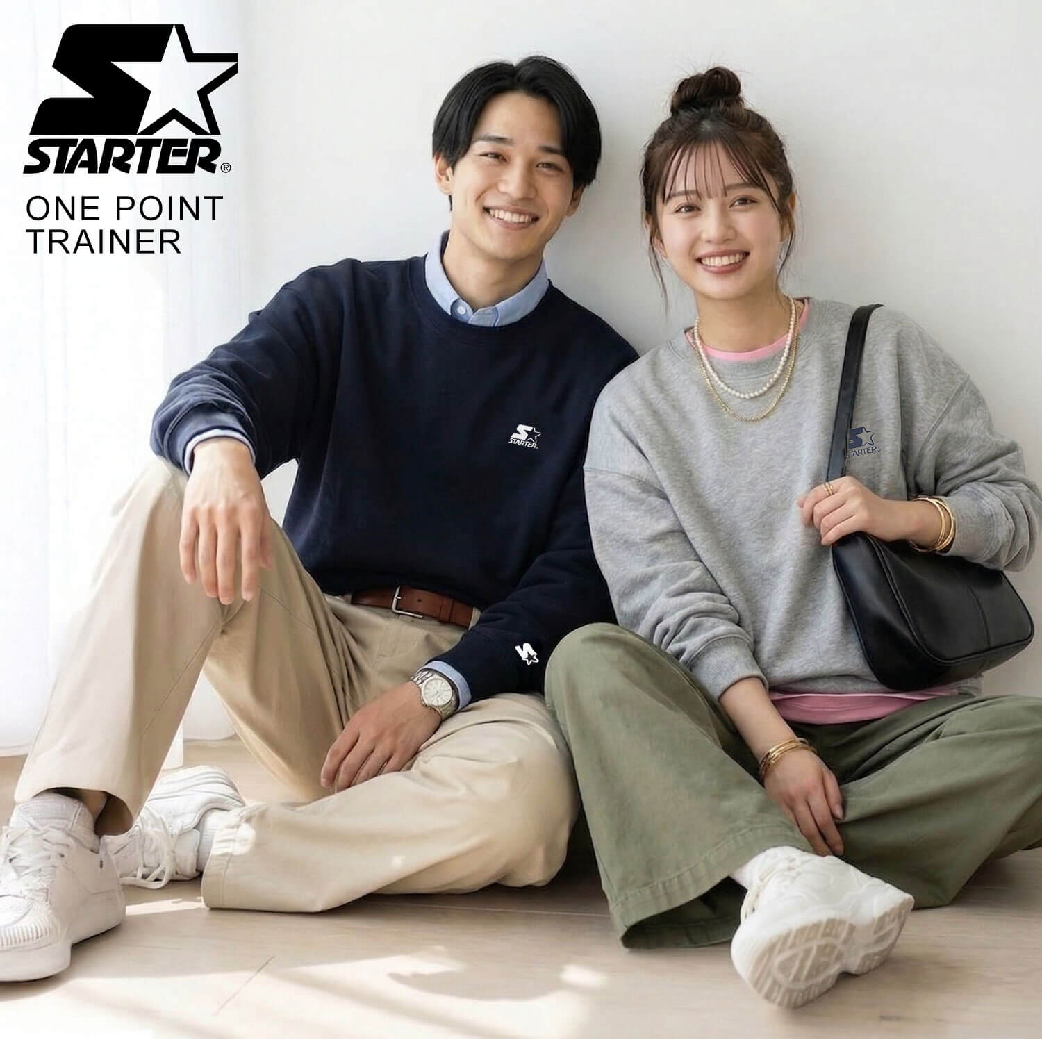 STARTER（スターター） 特価 スウェット トレーナー 裏毛 プルオーバー