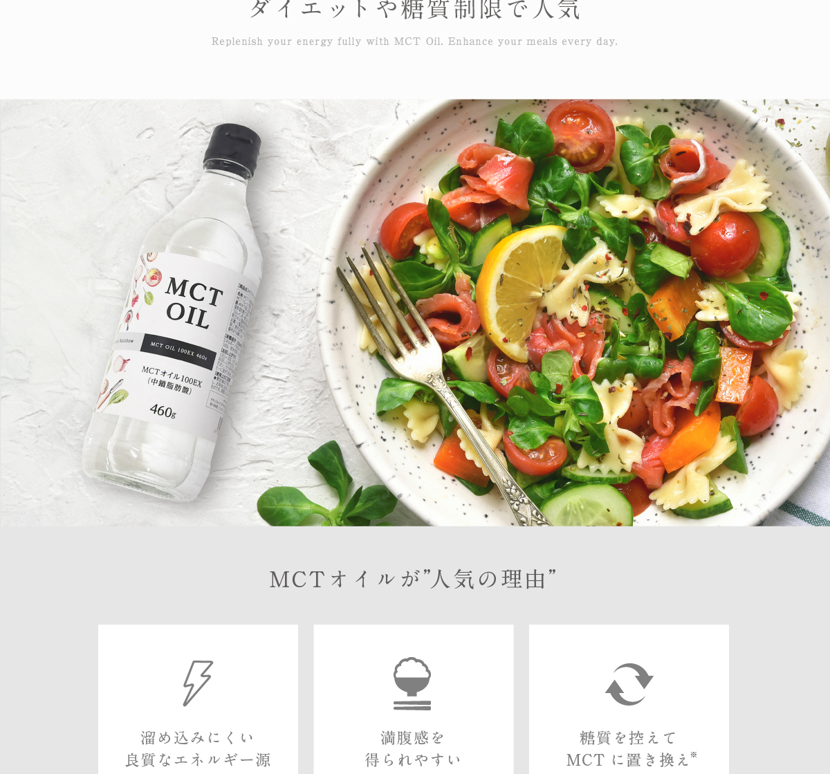 薬剤師設計【2本ご購入毎に1本プレゼント】『MCTオイル 460g 1本』【中