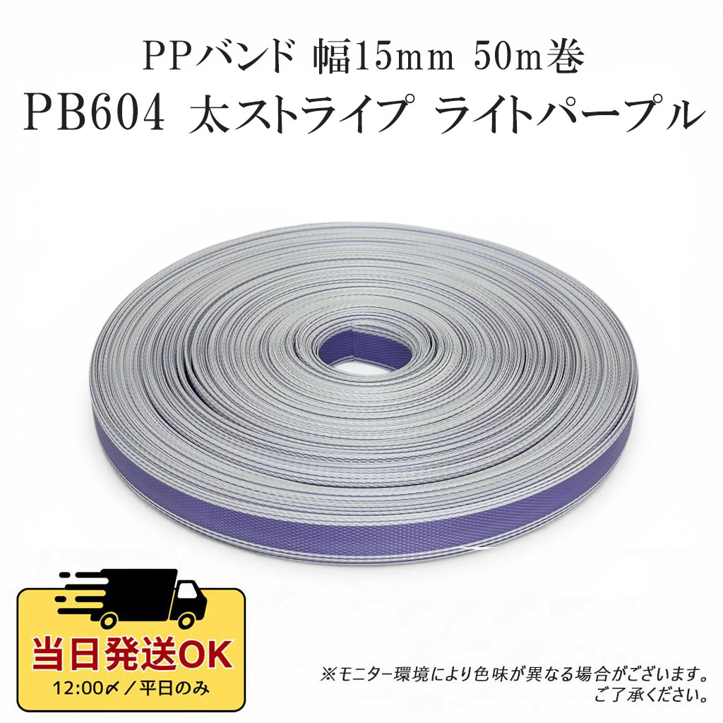 PPバンド 手芸 50m巻 幅15mm 手芸用 PPテープ プラカゴテープ かご