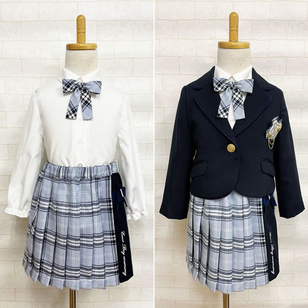 【店内全品10%OFFクーポン】入学式 女の子 服  スーツ 子供服 イーストボーイ フォーマル ブランド キッズ セット ジャケット ブラウス スカート