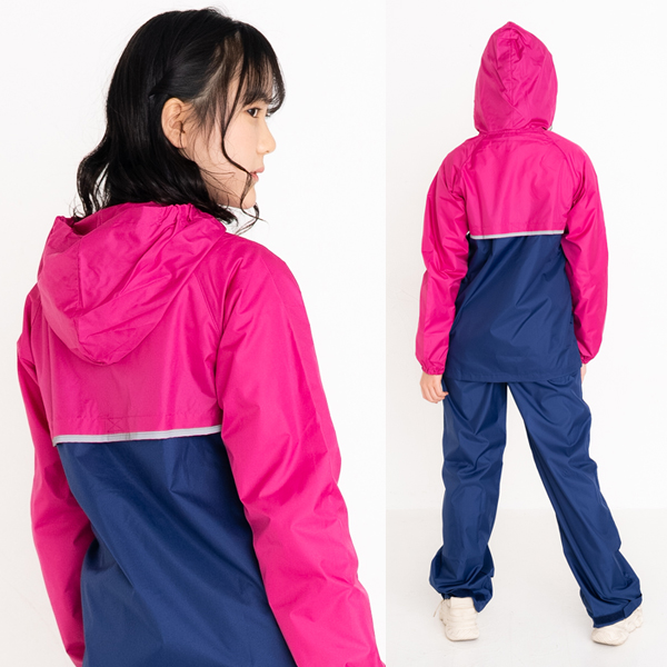 Yours Army World レインコート 上下 キッズ 林間学校 ジュニア