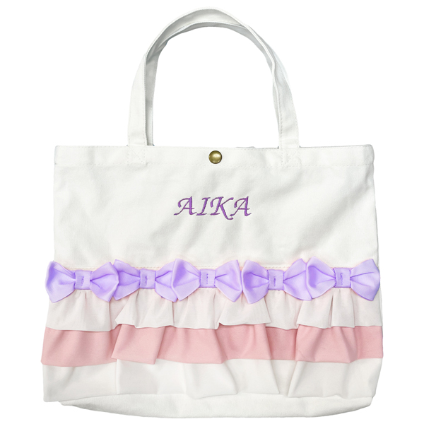 2点で10％OFFクーポン有】レッスンバッグ 女の子 名入れ バッグ