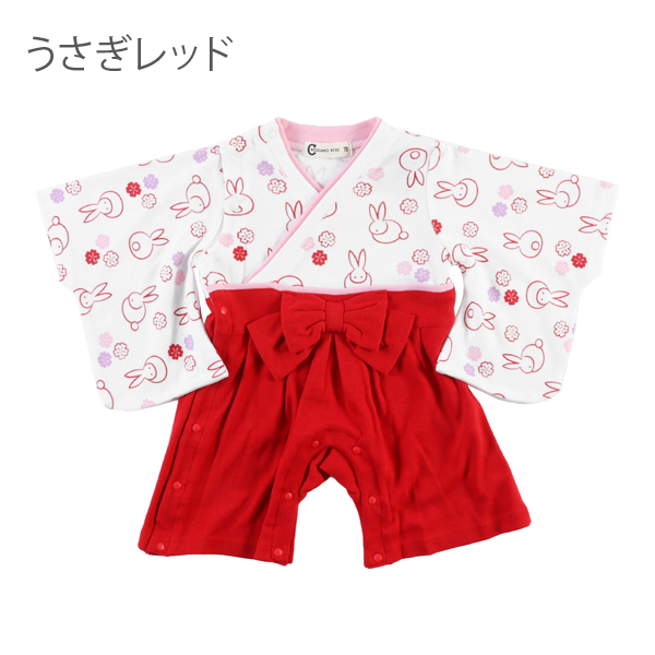 袴ロンパース 女 男 カバーオール 子供 着物 正月 フォーマル ベビー服
