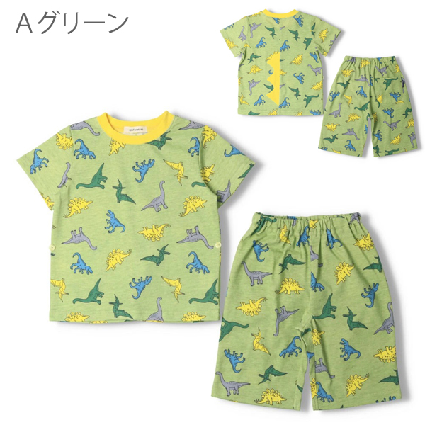 【30%OFF】パジャマ キッズ 半袖 男の子 女の子 子供服 部屋着 ルームウエア 半ズボン ベビー 上下セット 子供 キッズフォーレ ●｜naturalstyle-yh｜03