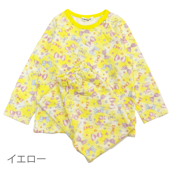 【20％OFFクーポン有】パジャマ キルト キッズ 子供服 部屋着 ルームウエア 子供 上下セット ...