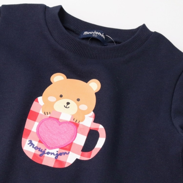 ⚫︎専用⚫︎KID BOW 90cm、ムージョンジョン95cm 2着セット moujonjon（ムージョンジョン） トレーナー キッズ 長袖 トップス