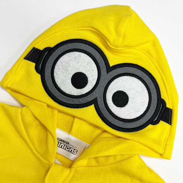 ミニオン 子供 パーカー スウェット minions ベビー キッズ フード