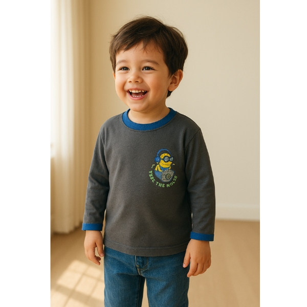 ミニオン 子供 ミニオンズ 子供服 長袖Tシャツ ロンT 長袖 minions