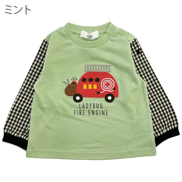 虫 Tシャツ キッズ ロンT 長袖 男の子 昆虫 子供服 ベビー