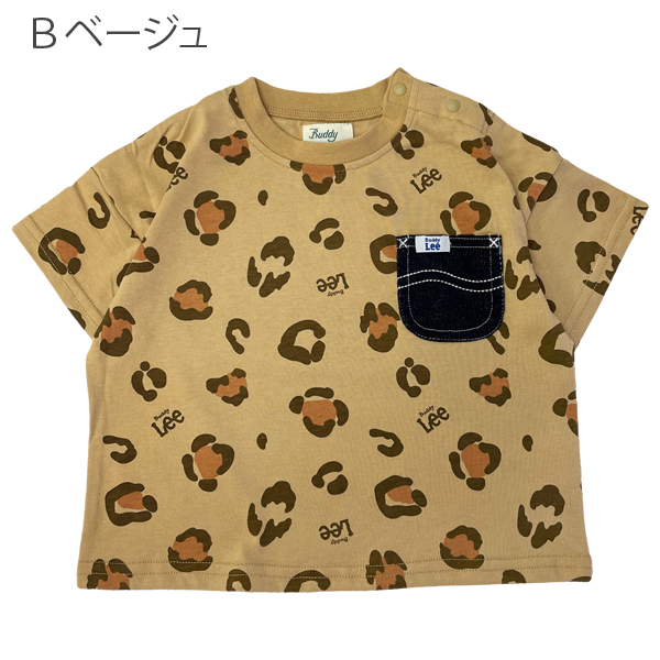 Buddy Lee Ｔシャツ キッズ 半袖 男の子 バディーリー バディリー トップス ロゴ レオパード 総柄 ポケット 子供服 ベビー 子供 赤ちゃん ◎｜naturalstyle-yh｜05