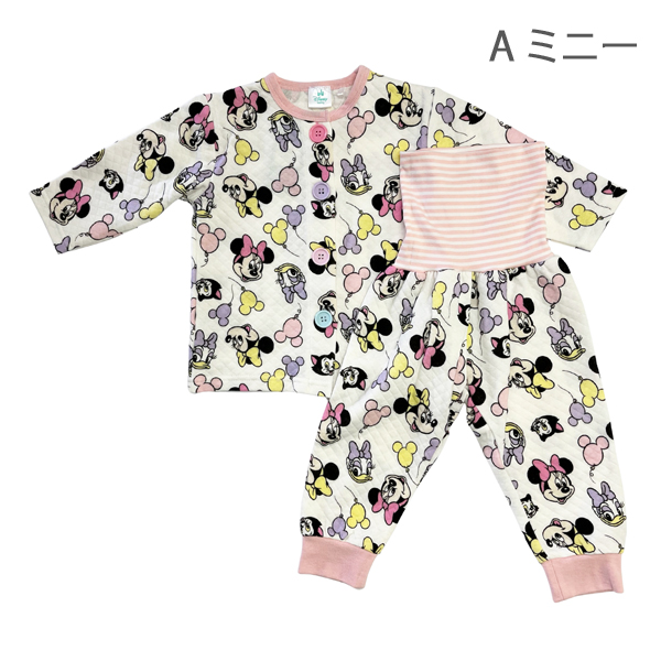 Disney（ディズニー） パジャマ キッズ キルト【Disney】長袖 腹巻