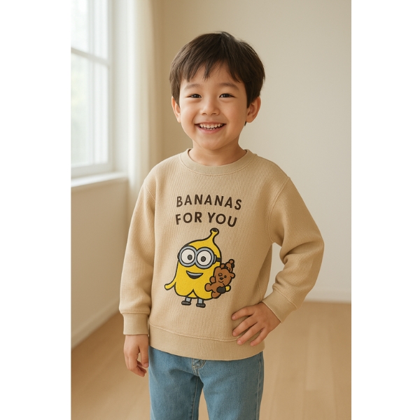ミニオン 子供 ミニオンズ 長袖 トレーナー スウェット minions