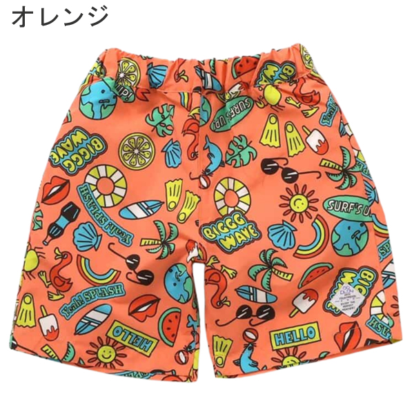 キッズ 水着 男の子 サーフパンツ アンパサンド スイムパンツ 子供水着