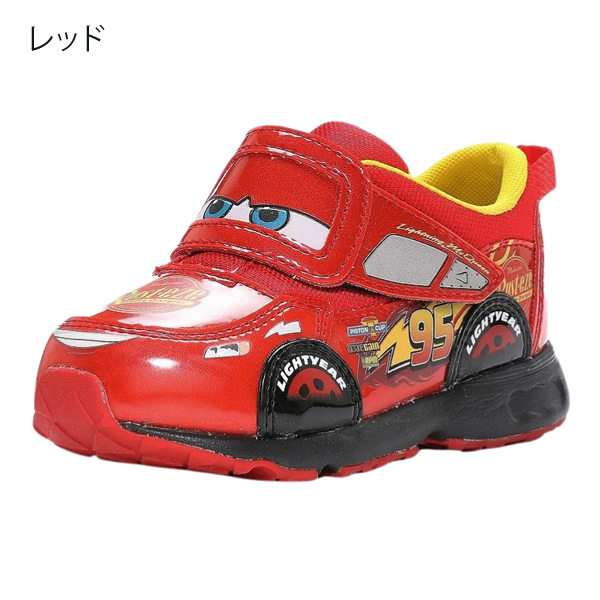 Disney（ディズニー） キッズシューズ 男の子 カーズ ムーンスター 